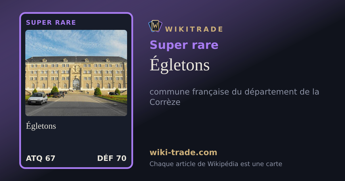 Égletons — carte Super rare
