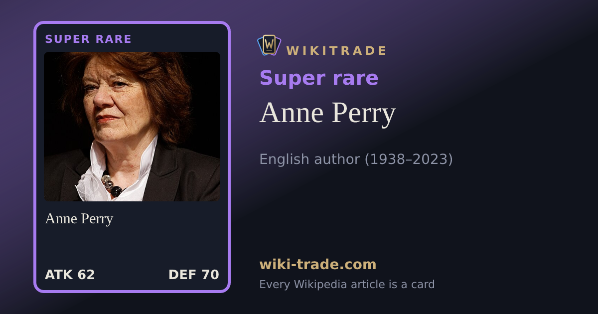 Anne Perry — Super rare card