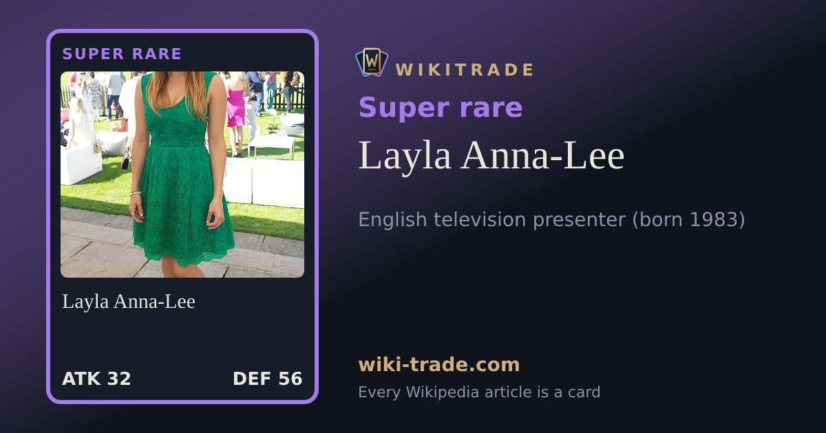 Layla Anna-Lee — Super rare card