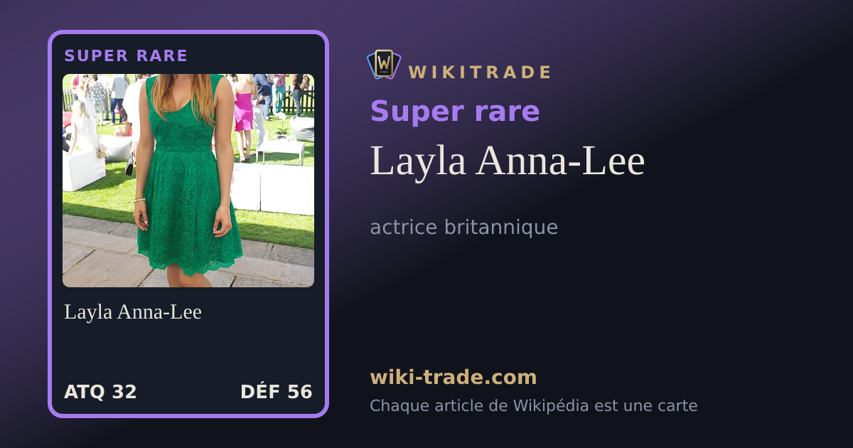Layla Anna-Lee — carte Super rare