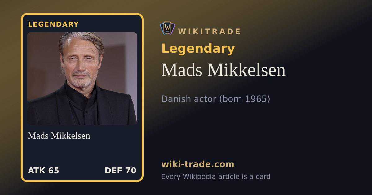 Mads Mikkelsen — Legendary card