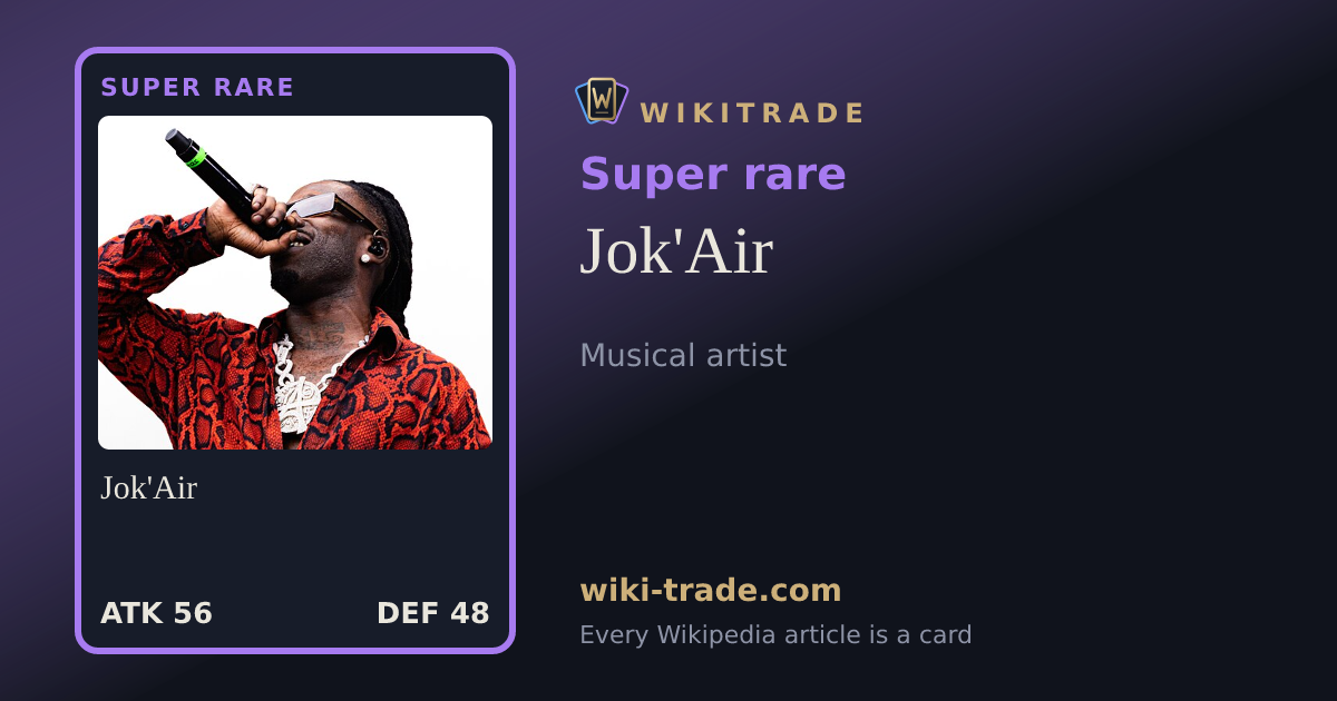 Jok'Air — Super rare card