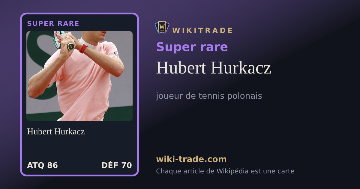 Hubert Hurkacz — carte Super rare