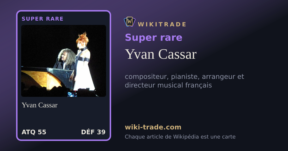 Yvan Cassar — carte Super rare