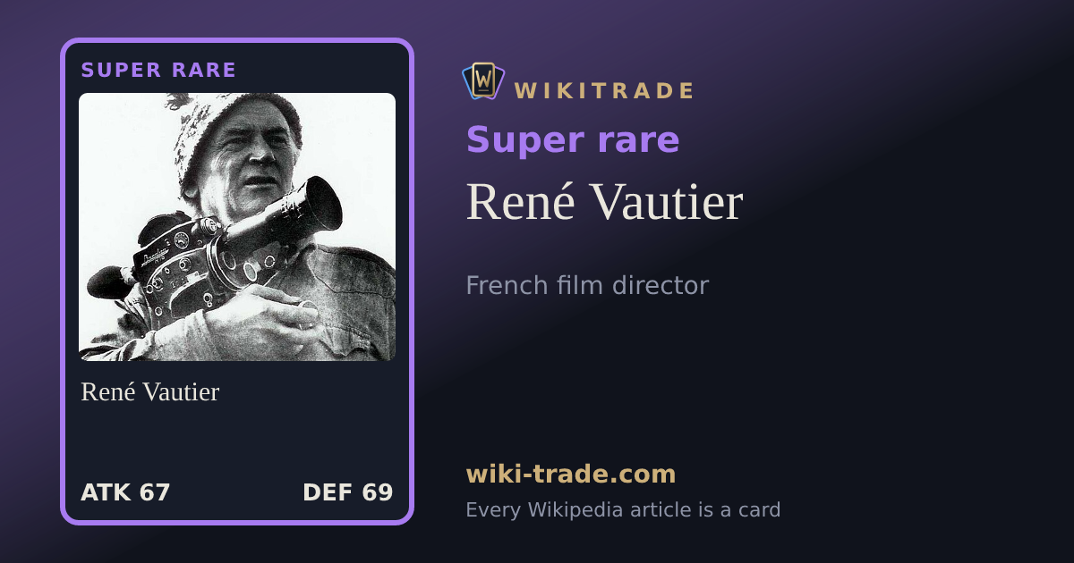 René Vautier — Super rare card