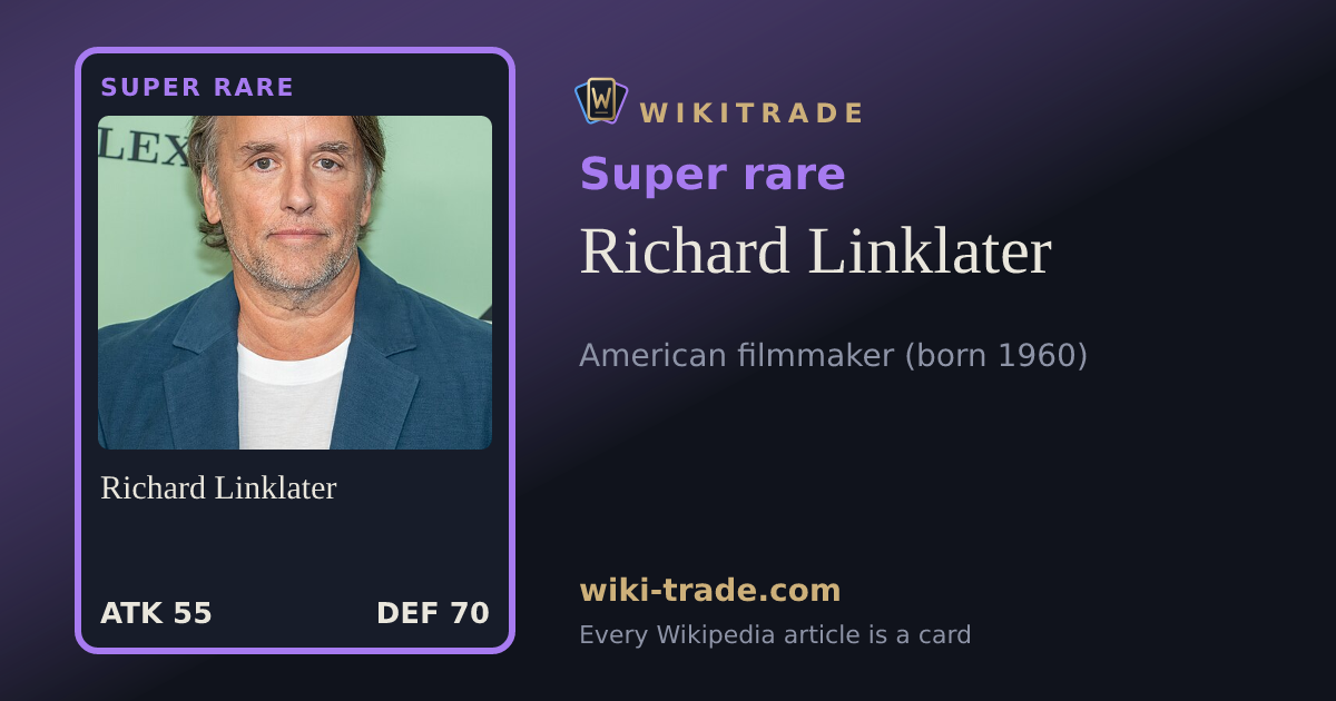 Richard Linklater — Super rare card