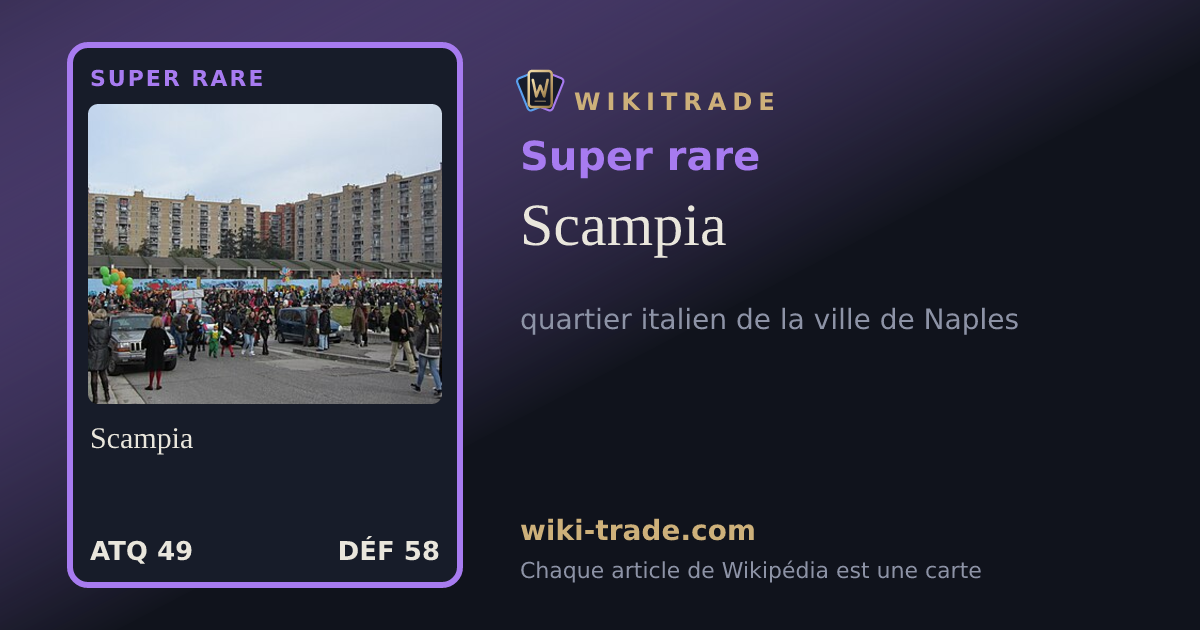 Scampia — carte Super rare