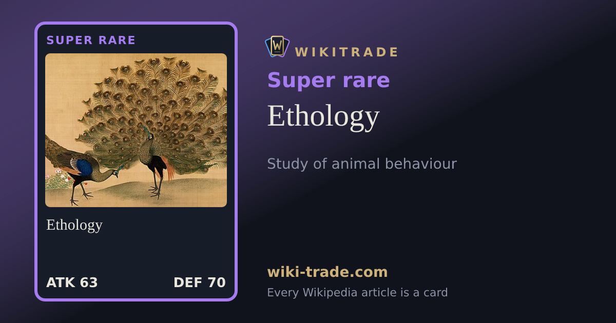 Ethology — Super rare card