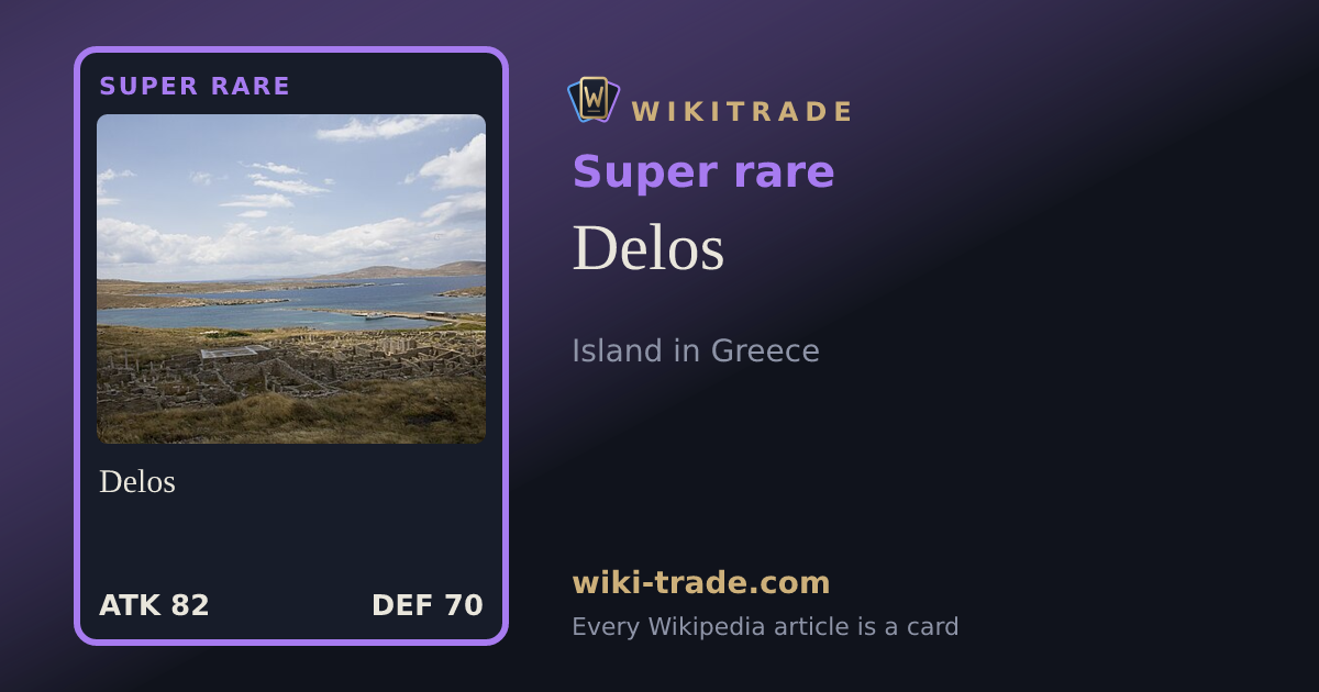 Delos — Super rare card