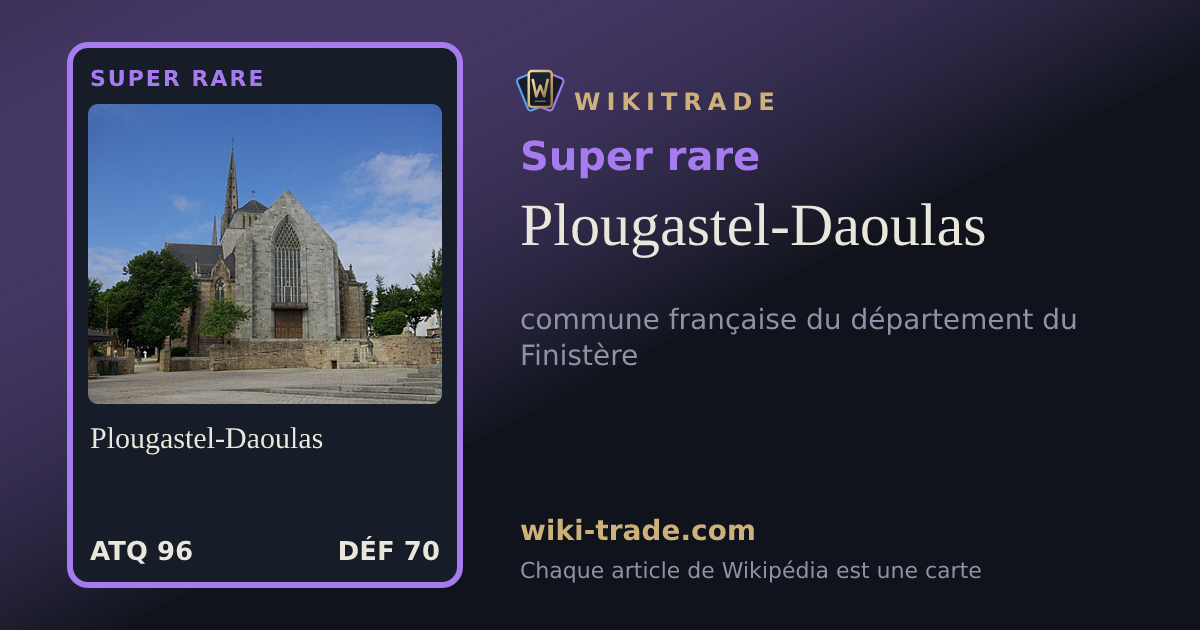 Plougastel-Daoulas — carte Super rare