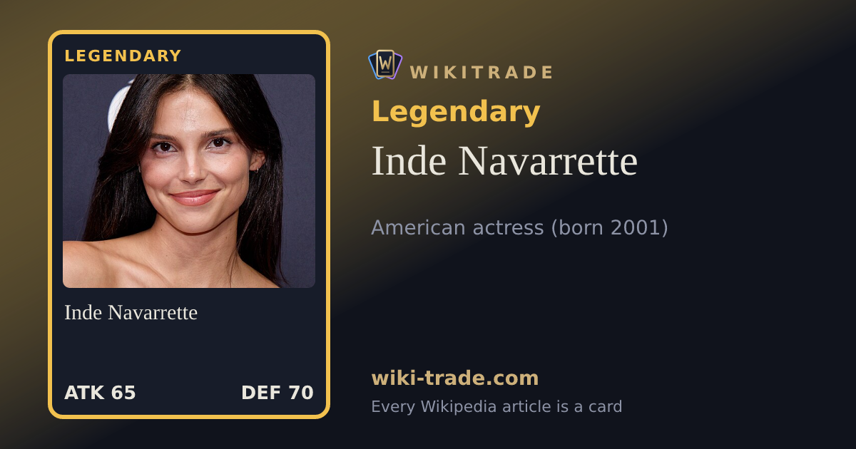 Inde Navarrette — Legendary card