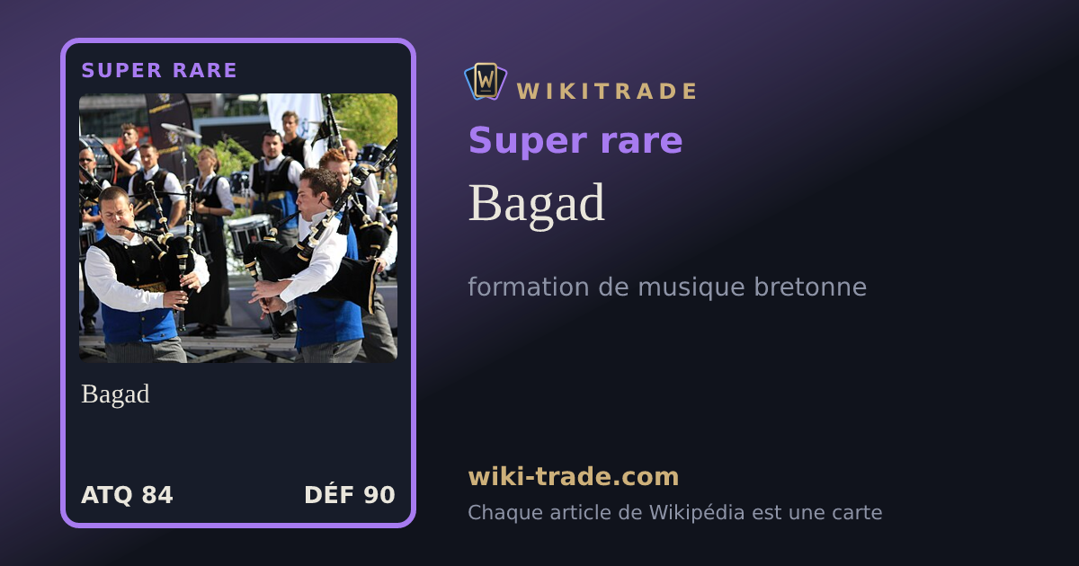 Bagad — carte Super rare