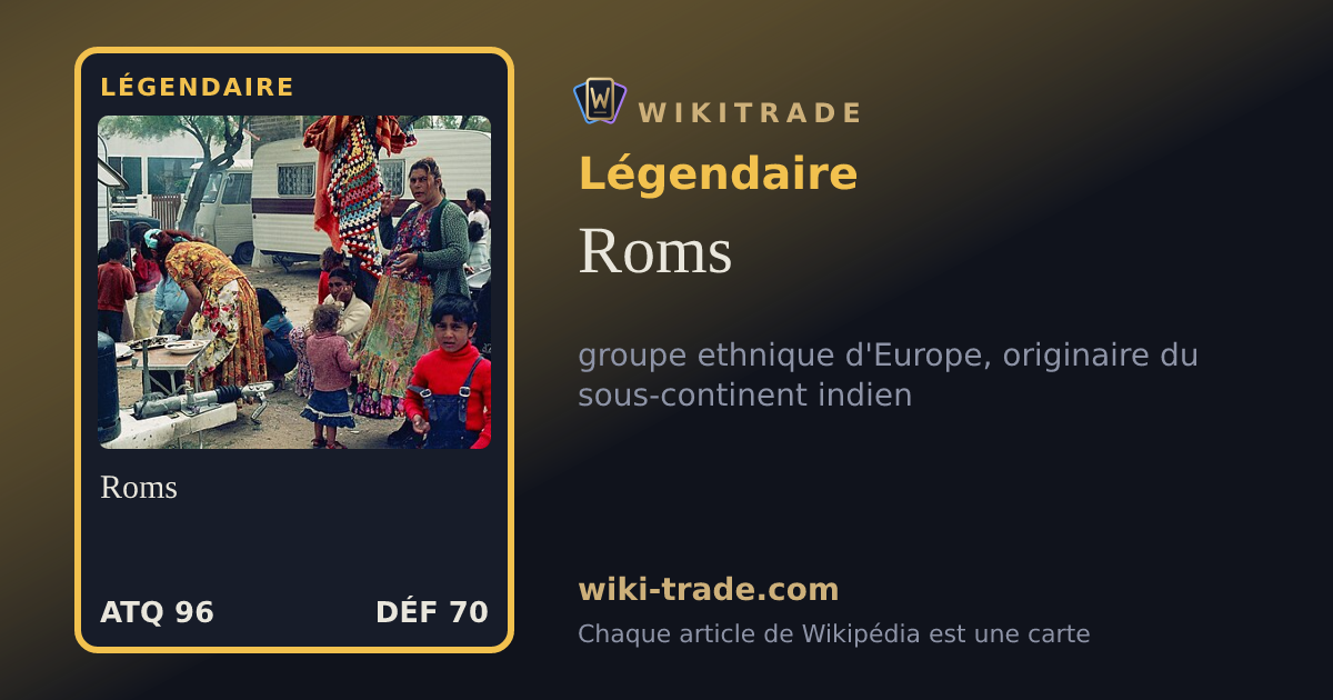 Roms — carte Légendaire