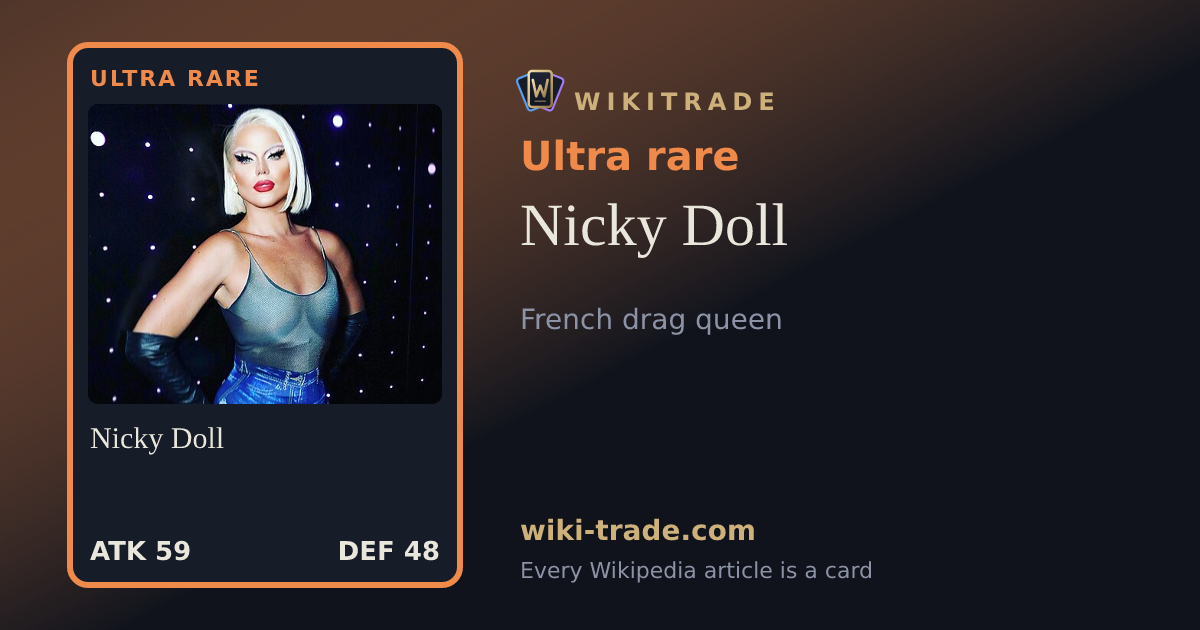 Nicky Doll — Ultra rare card