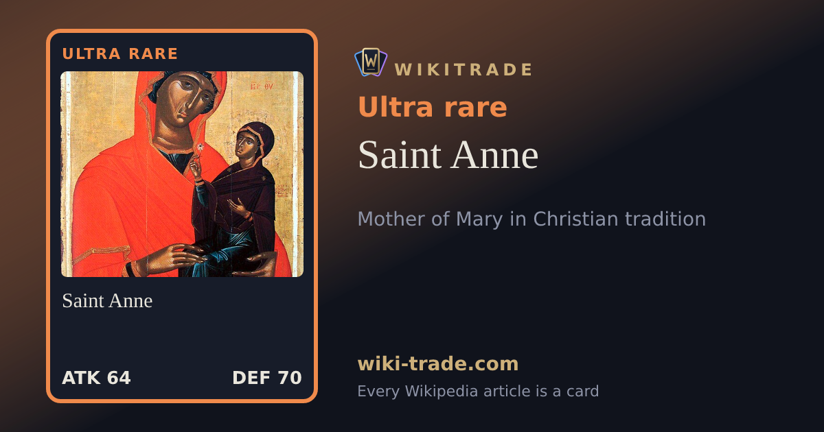 Saint Anne — Ultra rare card