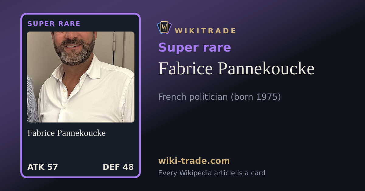Fabrice Pannekoucke — Super rare card