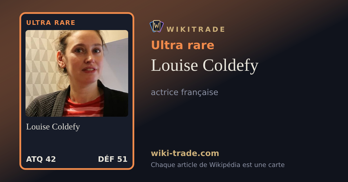 Louise Coldefy — carte Ultra rare