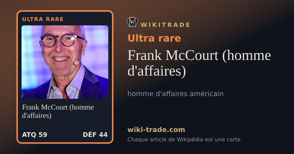 Frank McCourt (homme d'affaires) — carte Ultra rare