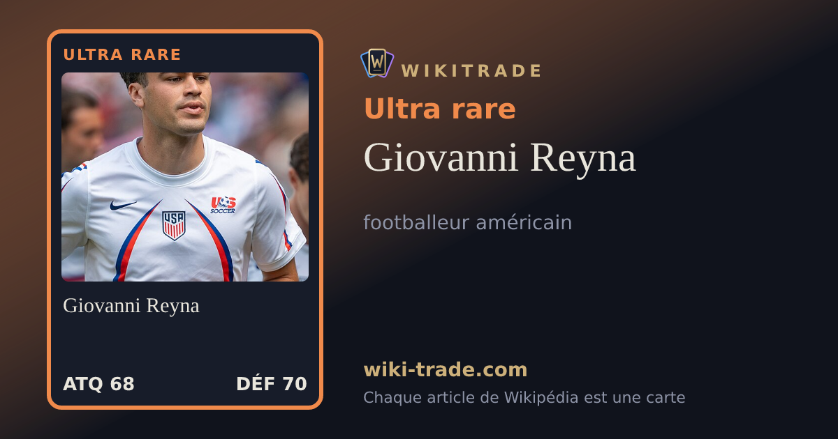 Giovanni Reyna — carte Ultra rare