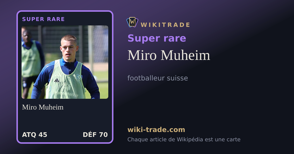 Miro Muheim — carte Super rare