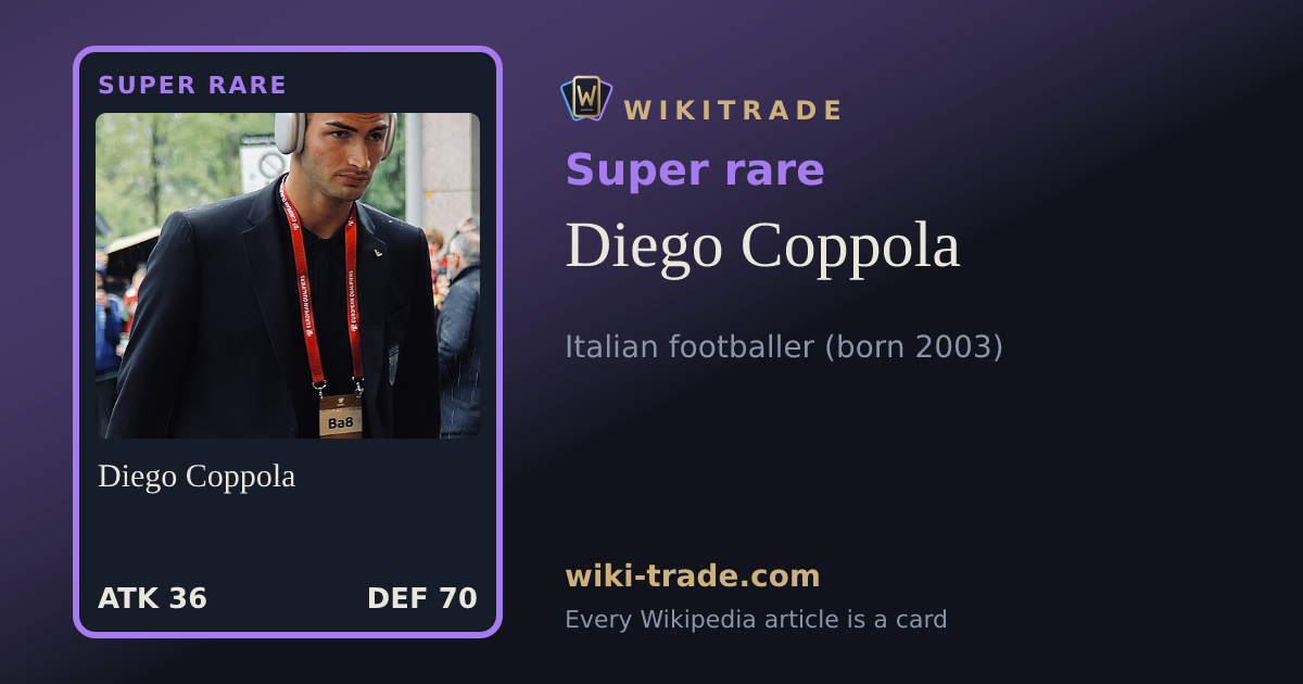 Diego Coppola — Super rare card