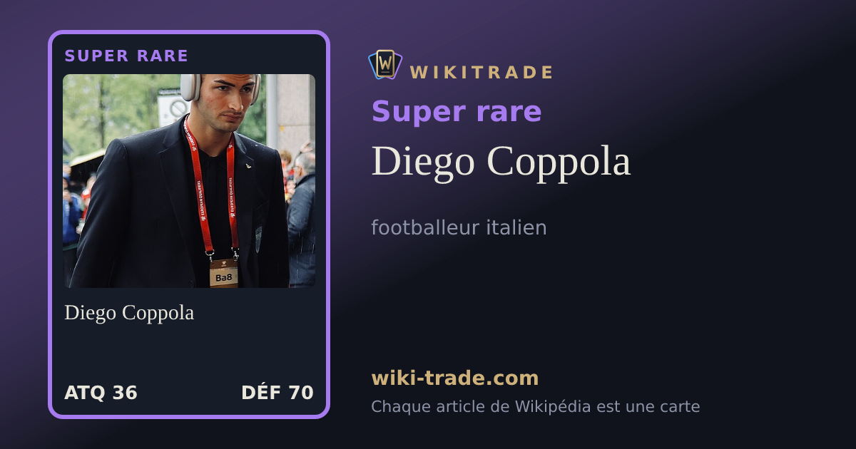 Diego Coppola — carte Super rare