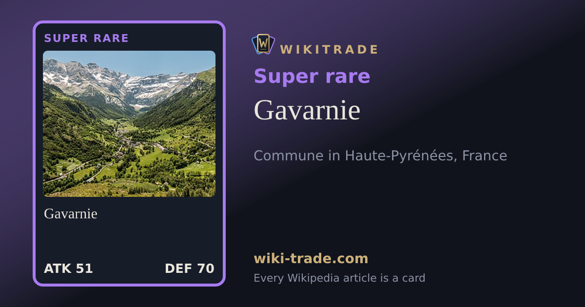 Gavarnie — Super rare card