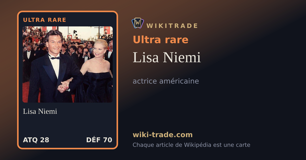 Lisa Niemi — carte Ultra rare