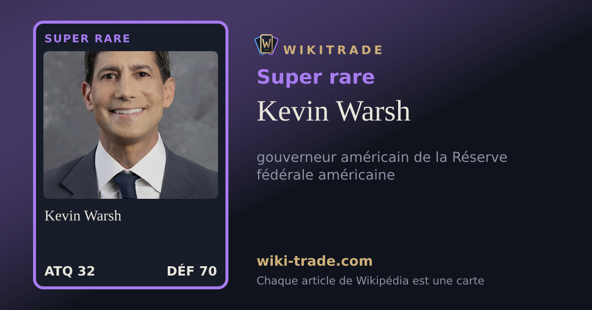 Kevin Warsh — carte Super rare