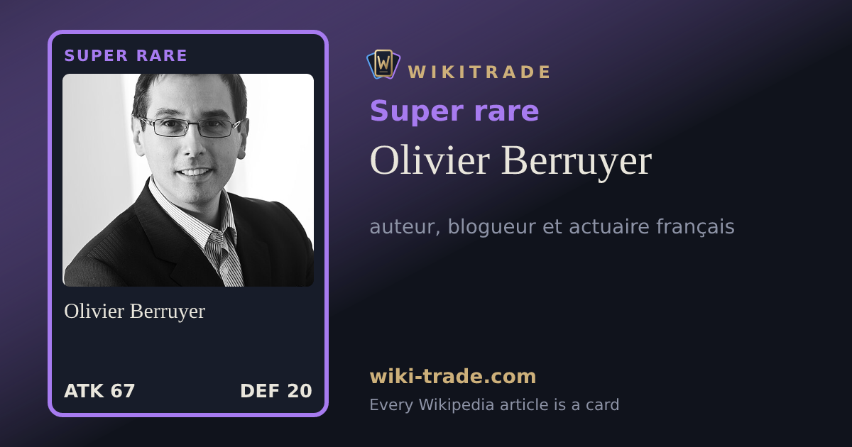 Olivier Berruyer — Super rare card