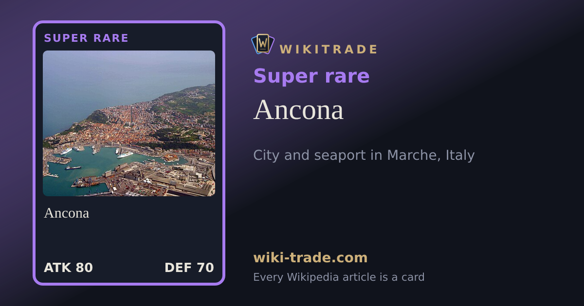 Ancona — Super rare card