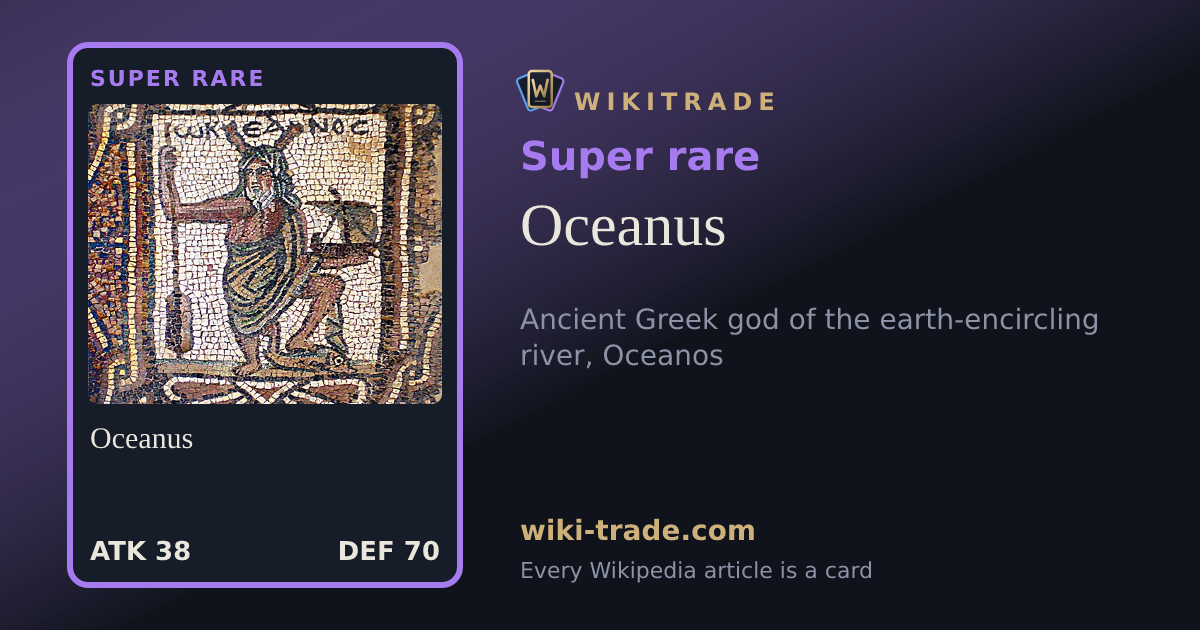 Oceanus — Super rare card