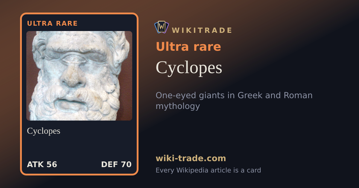 Cyclopes — Ultra rare card
