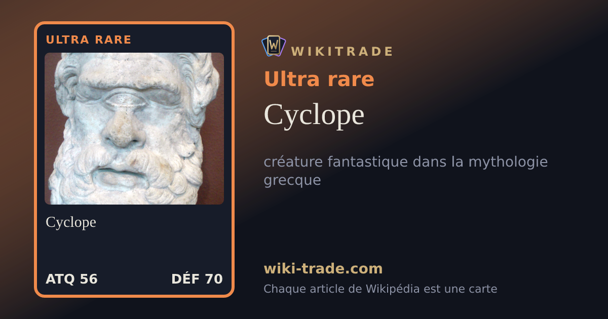 Cyclope — carte Ultra rare