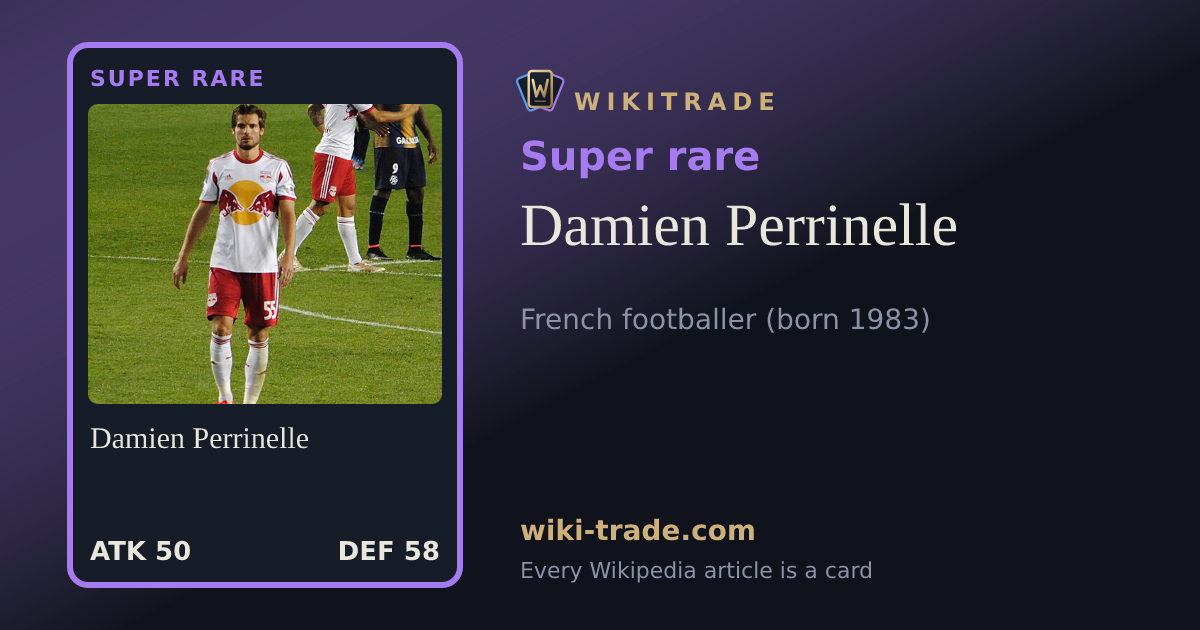 Damien Perrinelle — Super rare card