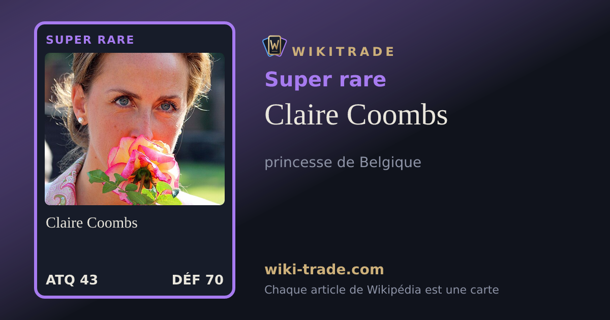 Claire Coombs — carte Super rare