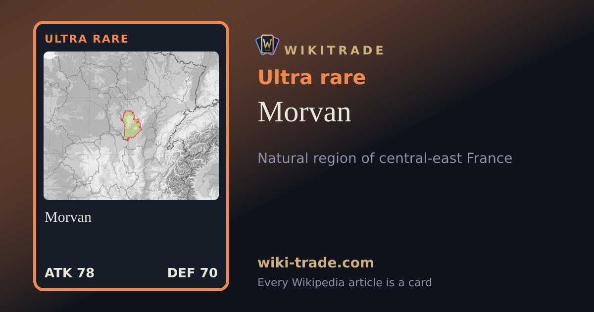 Morvan — Ultra rare card