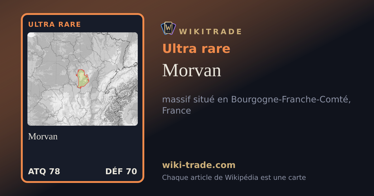 Morvan — carte Ultra rare