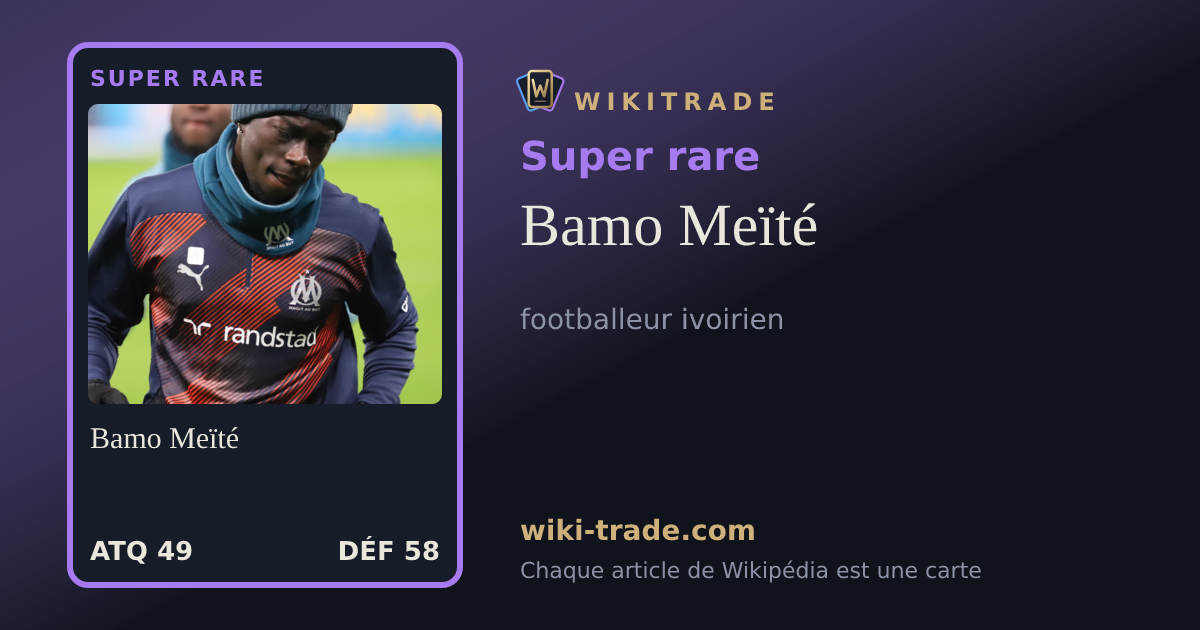 Bamo Meïté — carte Super rare
