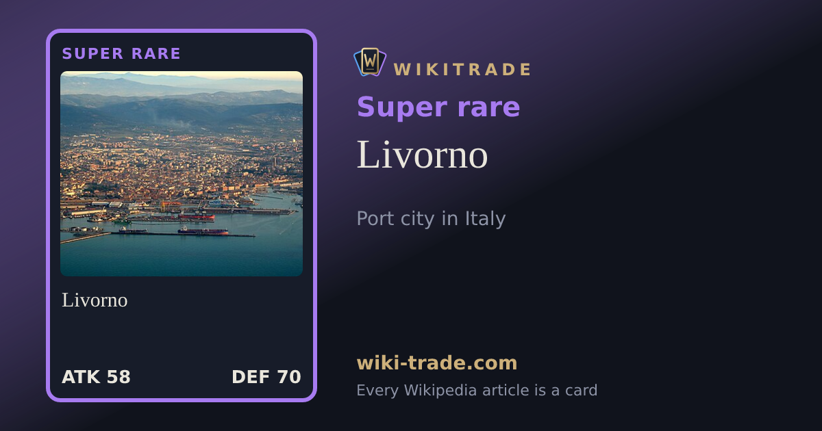 Livorno — Super rare card