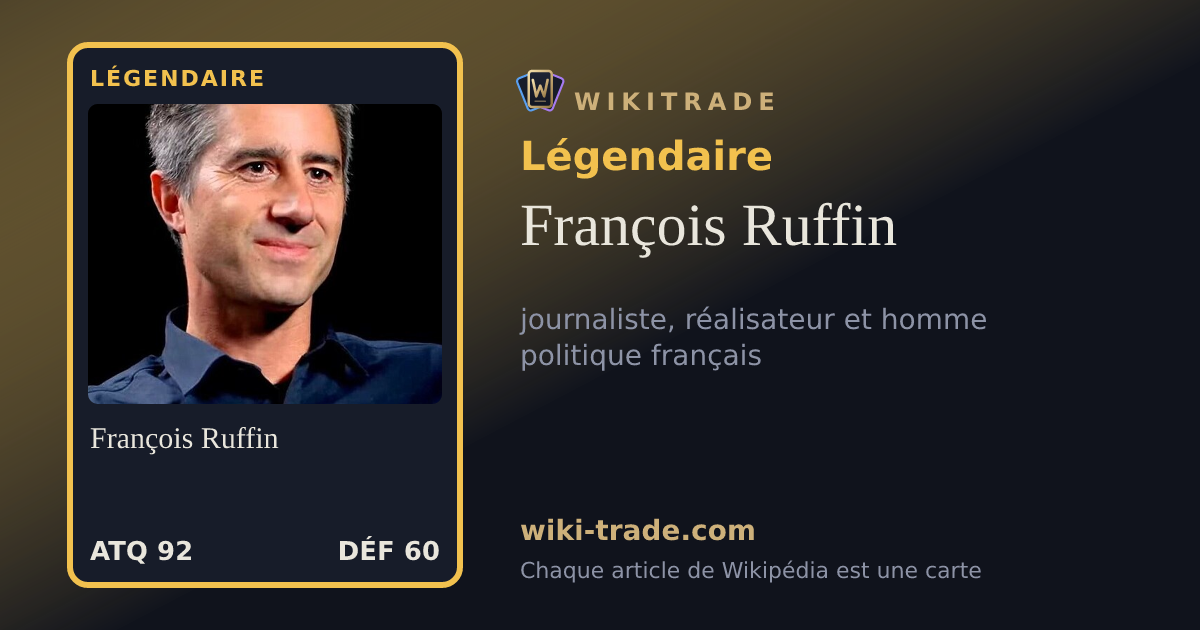 François Ruffin — carte Légendaire