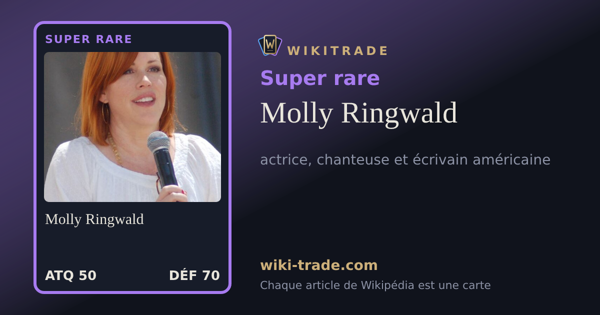 Molly Ringwald — carte Super rare