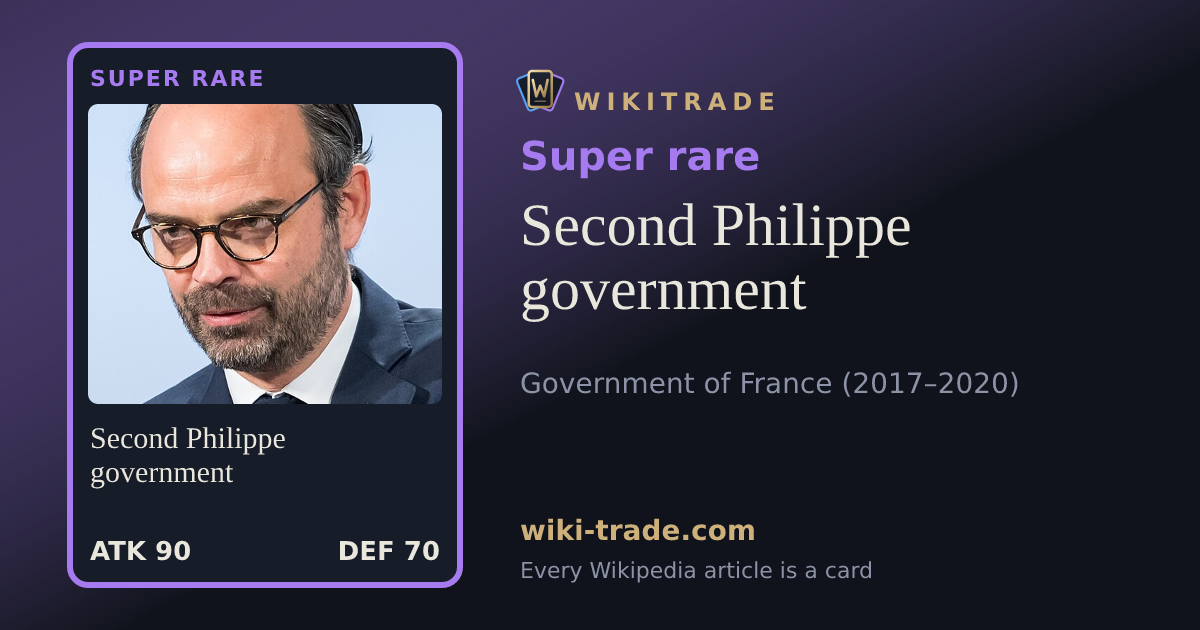 Second Philippe government — Super rare card