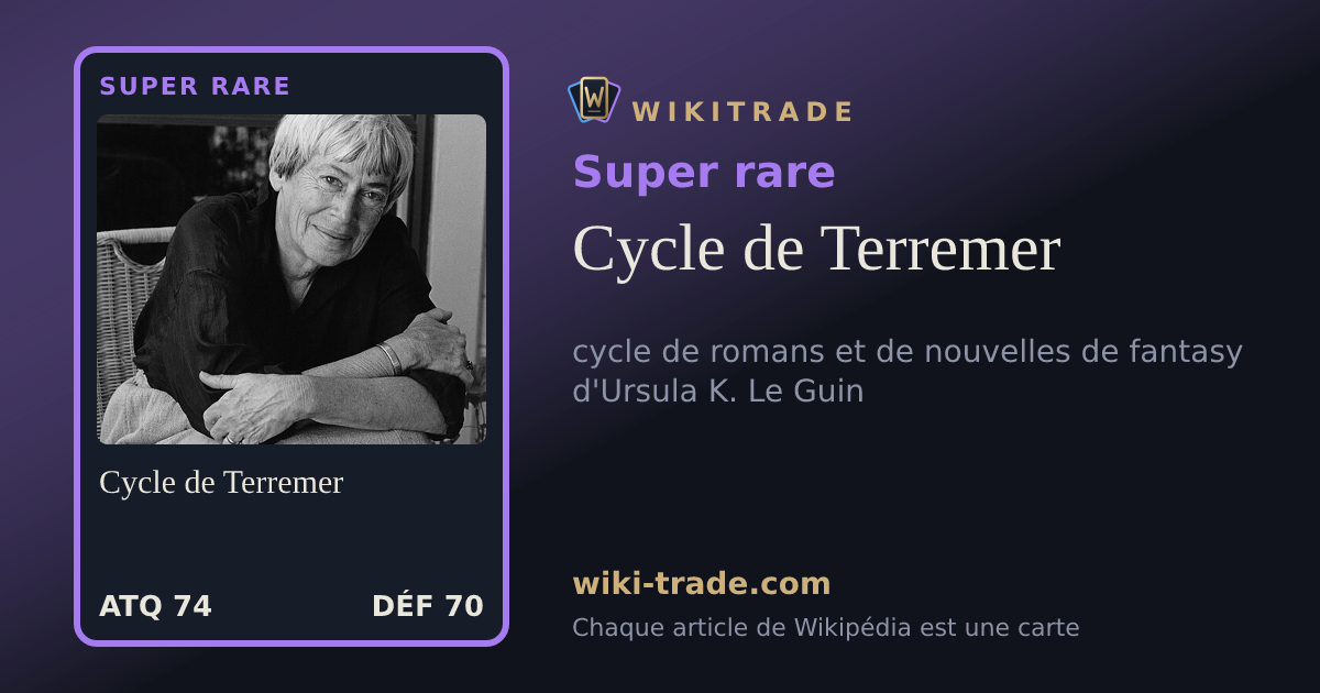 Cycle de Terremer — carte Super rare