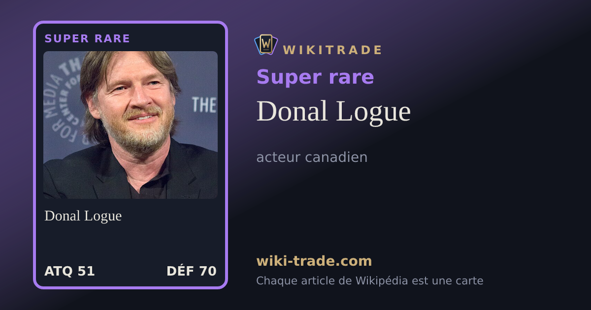 Donal Logue — carte Super rare