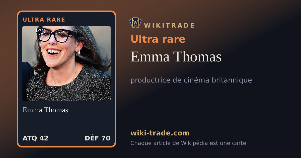 Emma Thomas — carte Ultra rare