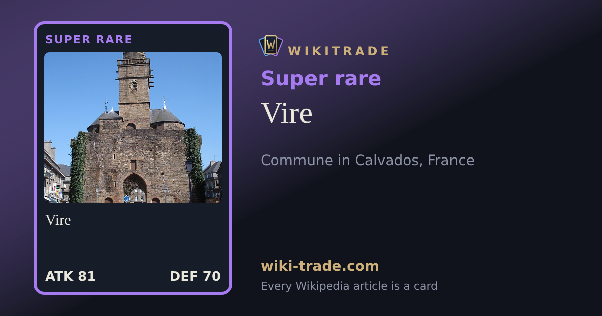 Vire — Super rare card
