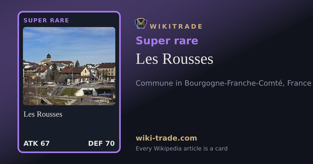 Les Rousses — Super rare card