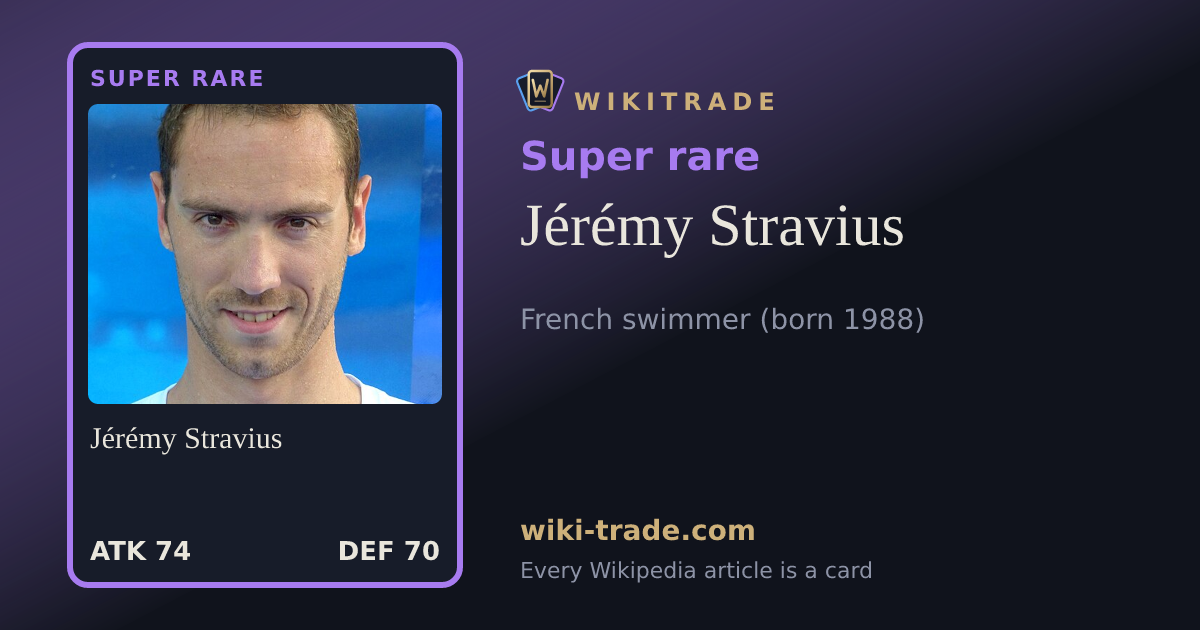 Jérémy Stravius — Super rare card