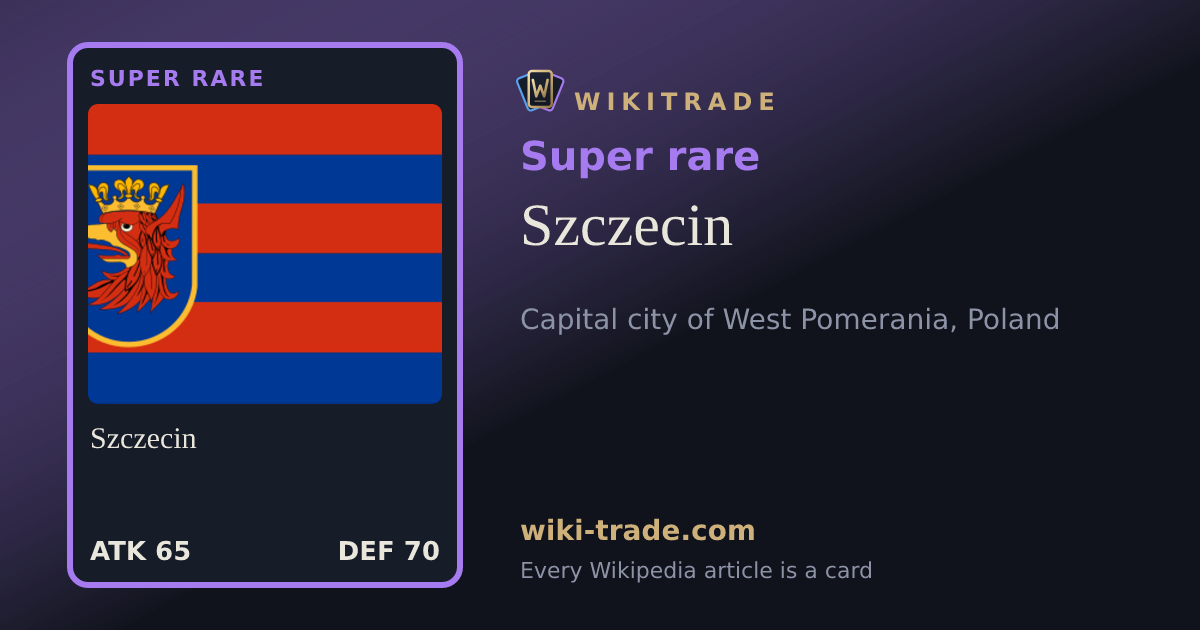 Szczecin — Super rare card